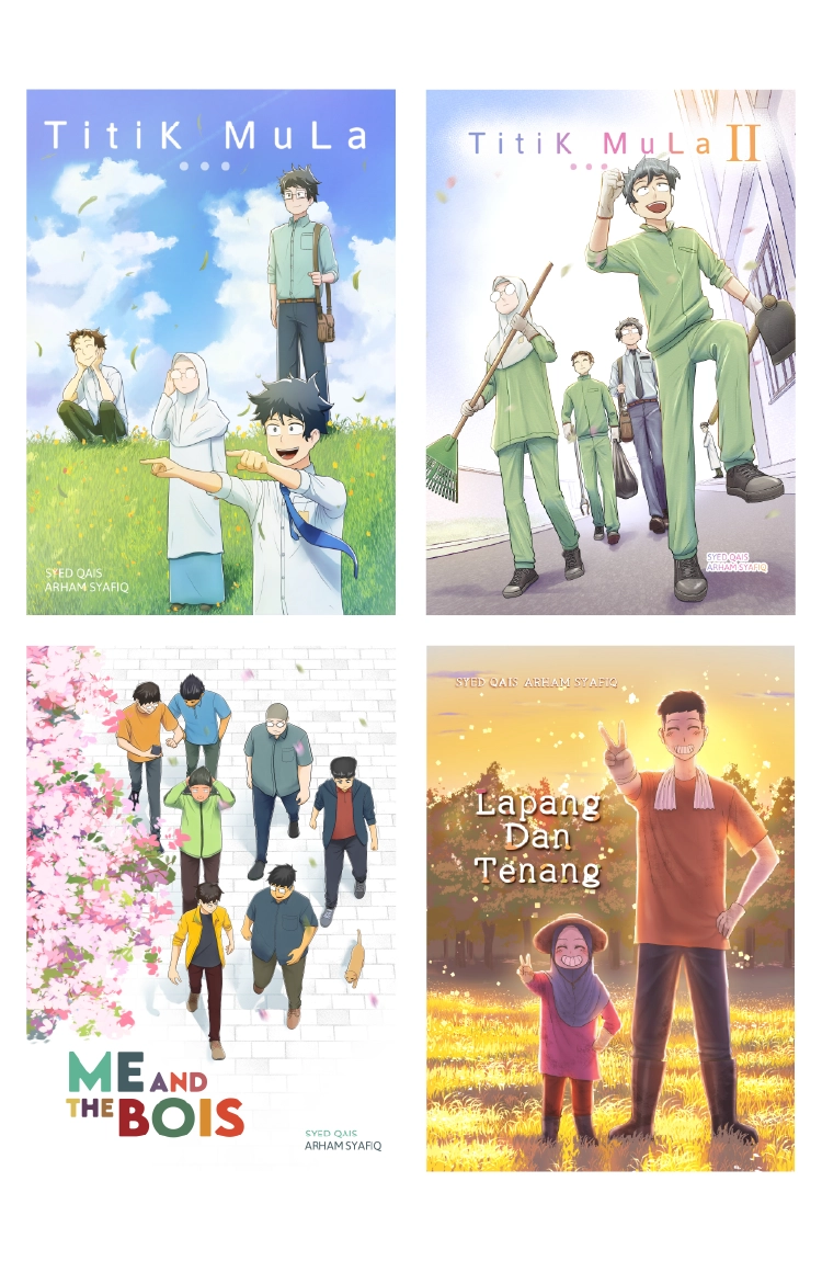 Set Semesta Kemves (4 Book Combo) by Syed Qais & Arham Syafiq