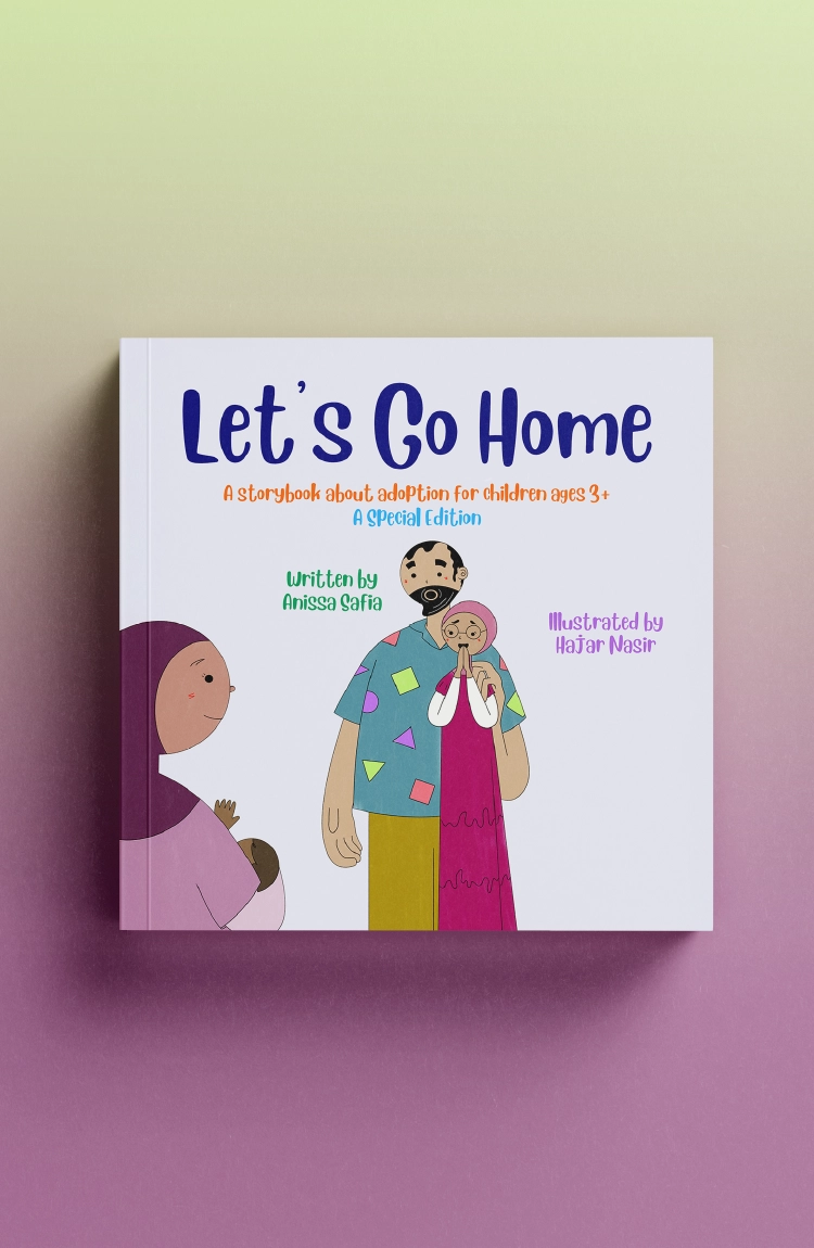 Let's Go Home by Anissa Safia - Adoption Children's Book Cover