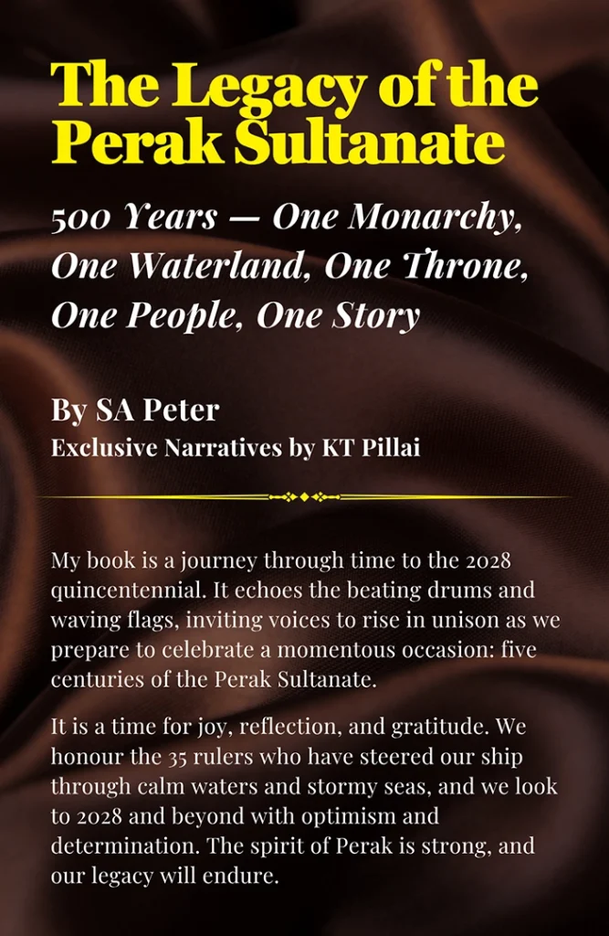 The Legacy of the Perak Sultanate by Peter Stanislaus Asirvatham Book Cover