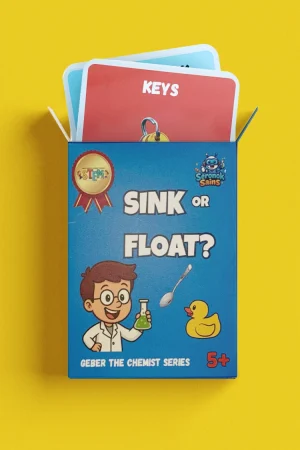 Sink or Float Flashcards by Edstem Sdn Bhd - STEM Activity for Kids