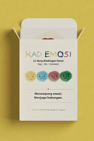 Kad Emosi Dr Amirah Saryati - Alat Bimbingan Emosi Anak dan Parenting Malaysia