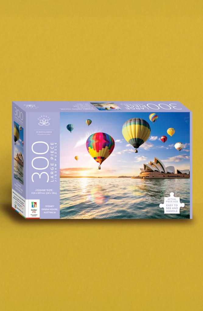 Elevate 300pc Jigsaw Sydney Opera House by Hinkler - Large Piece Jigsaw Puzzle
