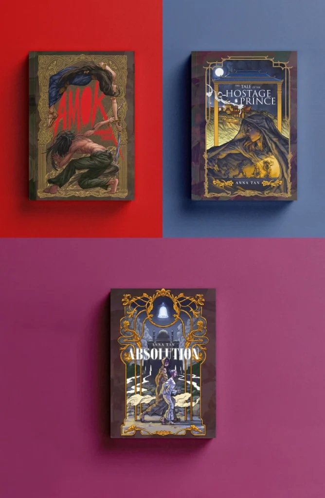 The Absolution Chronicles Complete 3 Book Fantasy Collection by Anna Tan 1st Edition Ultimate Young Adult Box Set Paperback