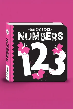 Building Blocks High Contrast Neon Baby's First Numbers by Hinkler - Early Learning Neon Board Book