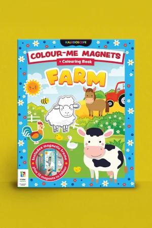 Colour-Me-Magnets Farmyard by Hinkler - Color-in Magnet Book Set