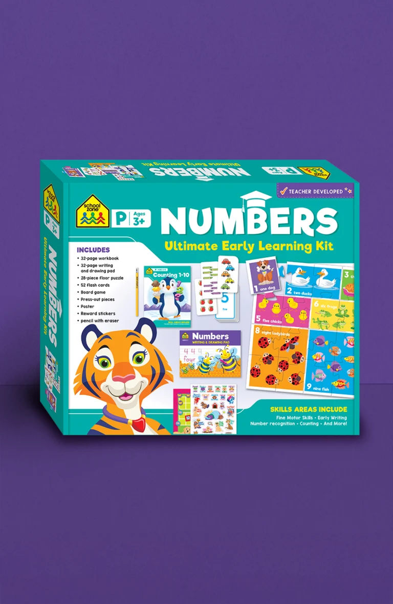 School Zone Ultimate Learning Kit Numbers by Hinkler - Early Learning Activity Set