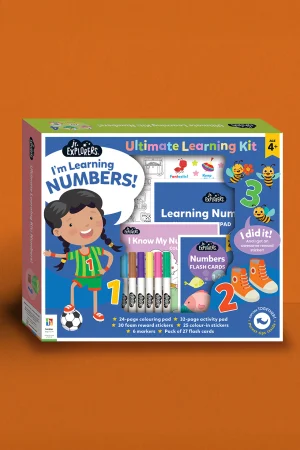 Junior Explorers I Know My Numbers Ultimate Activity Kit by Hinkler - Early Learning Numeric Set