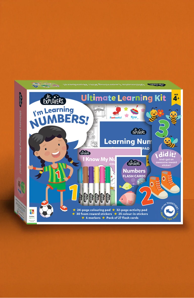 Junior Explorers I Know My Numbers Ultimate Activity Kit by Hinkler - Early Learning Numeric Set