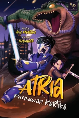 Atria: Pahlawan Kartika by Aina Mastura and Naszarte Ultimate Local Malay Sci-Fi Fantasy Graphic Novel Paperback Book