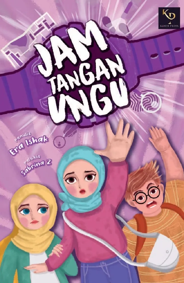 Jam Tangan Ungu by Era Ishak and Sabrina Z Ultimate Local Malay Youth Sci-Fi Mystery Graphic Novel Comic Book