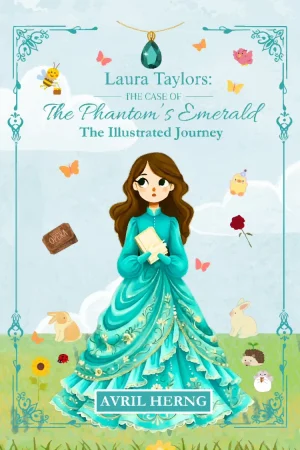 Laura Taylors The Case of The Phantom's Emerald The Illustrated Journey by Avril Herng Ultimate Childrens Activity Coloring Book