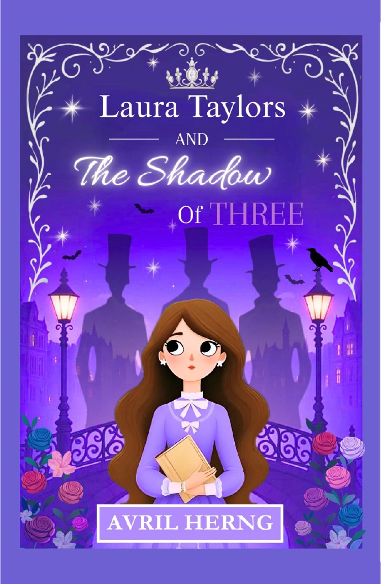 Laura Taylors and The Shadow of Three by Avril Herng Revised Edition Ultimate Childrens Suspense Intrigue Fiction Paperback Book