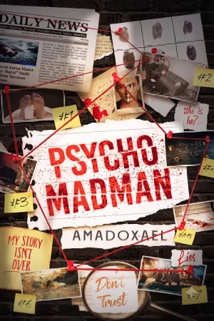 Psycho Madman by Amadoxael Ultimate Local Malay Crime Thriller Suspense Novel Paperback Book