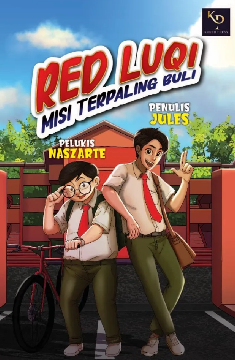 Red Luqi: Misi Terpaling Buli by Jules and Naszarte Ultimate Local Malay Youth Graphic Novel Comic Book