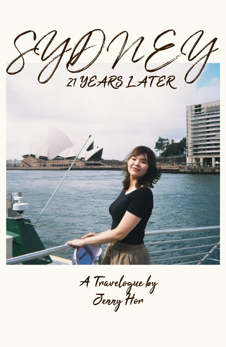 Sydney: 21 Years Later by Jenny Hor 1st Edition Ultimate Non-Fiction Travel Writing Paperback Book