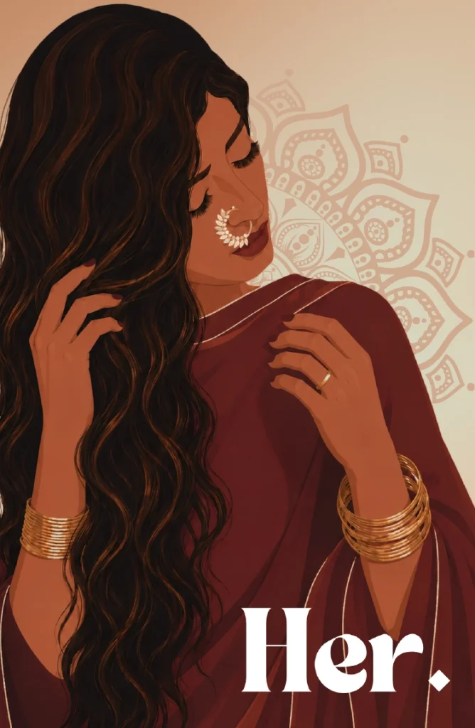 Her by Deepa a/p Sinnasamy - Personal Development Guided Journal.