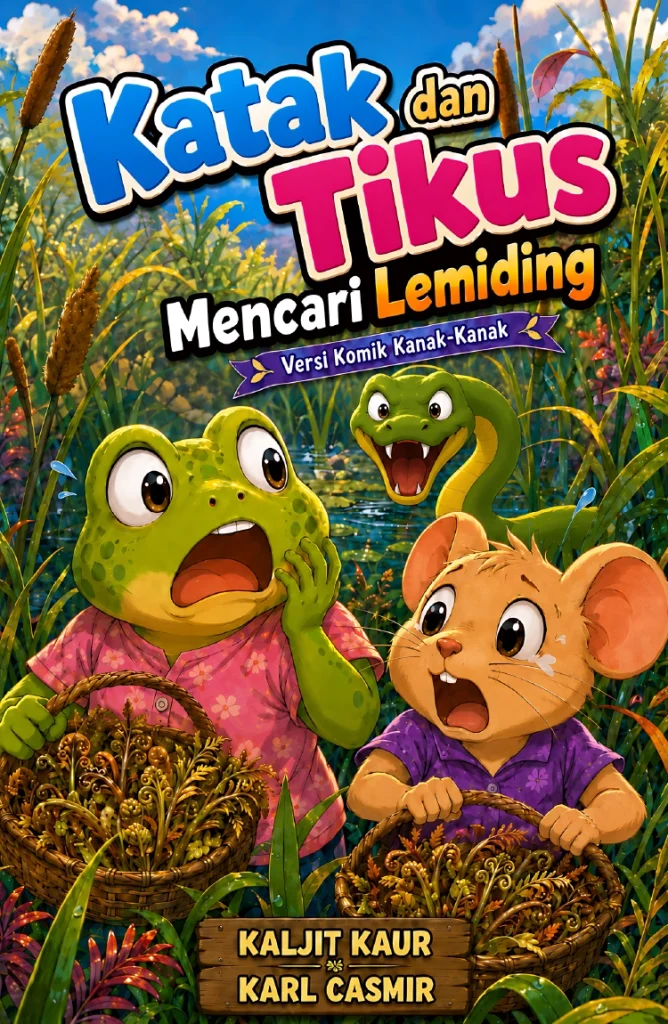 Katak dan Tikus Mencari Lemiding oleh Kaljit Kaur & Karl Casmir - Komik Kanak-Kanak