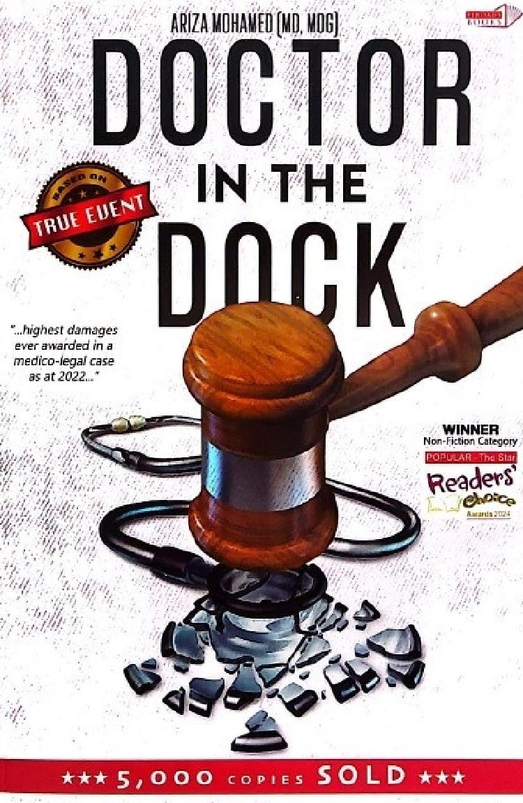 Doctor in the Dock by Ariza Mohamed - Medical Legal Non-Fiction Book